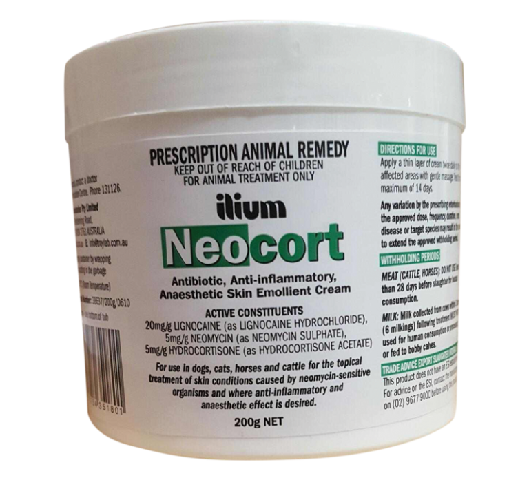 Neocort Cream For Dogs NEOCORT , 200g – Aldousary Veterinary Services and Agriculture.
