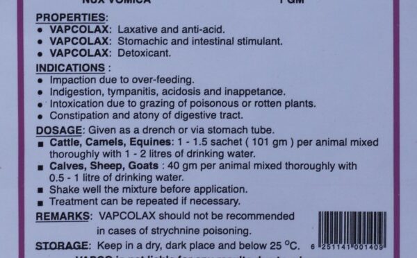 Vapcolax , 101g