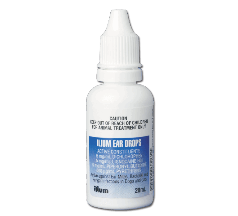 Ilium Ear Drops , 20ml Aldousary Veterinary Services and Agriculture.